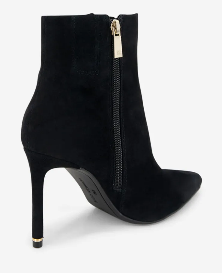 Quincy Suede Heel Ankle Bootie>Kenneth Cole Hot