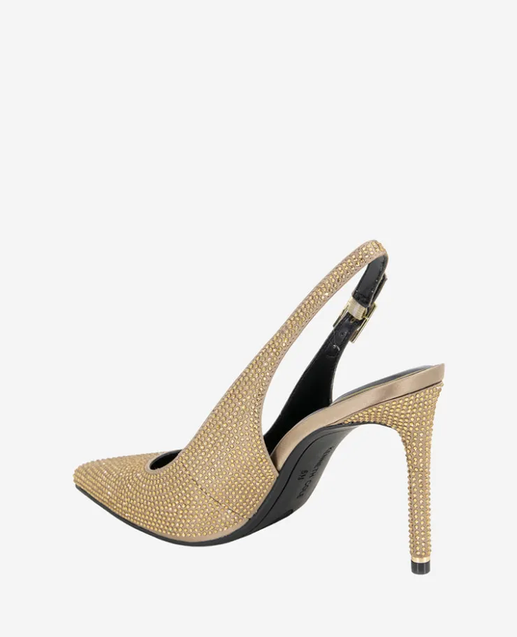 Quinnly Crystal Slingback Heel>Kenneth Cole