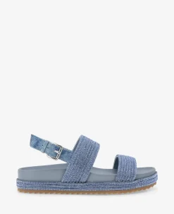 REACTION - Debra Two Band Crystal Sandal>Kenneth Cole Outlet