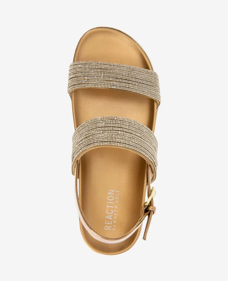 REACTION - Debra Two Band Crystal Sandal>Kenneth Cole Best