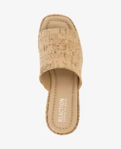 REACTION - Elissa Platform Cork Raffia Sandal><noscript><img width=