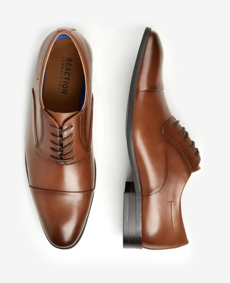 REACTION - Heath Cap Toe Lace Up Oxford>Kenneth Cole Hot