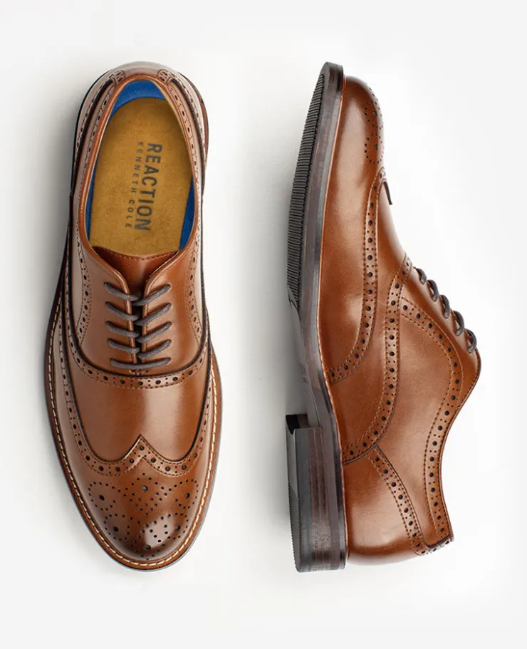REACTION - Lance Wingtip Brogue Oxford>Kenneth Cole Clearance