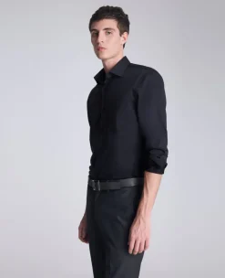 REACTION - Slim-Fit Button-Down Dress Shirt><noscript><img width=