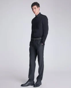 REACTION - Slim-Fit Button-Down Dress Shirt><noscript><img width=