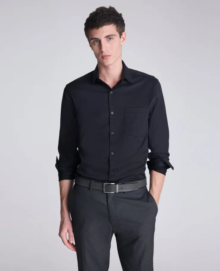 REACTION - Slim-Fit Button-Down Dress Shirt>Kenneth Cole Sale