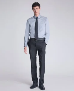 REACTION - Slim-Fit Button-Down Dress Shirt><noscript><img width=