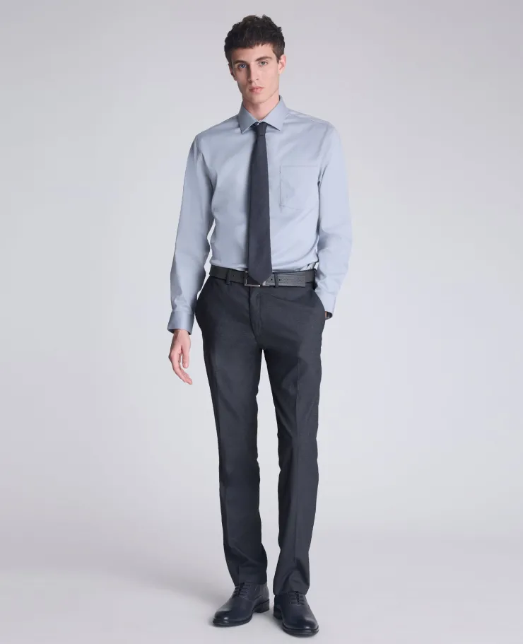 REACTION - Slim-Fit Button-Down Dress Shirt>Kenneth Cole Sale
