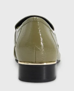 Reece Crinkle Patent Penny Loafer><noscript><img width=