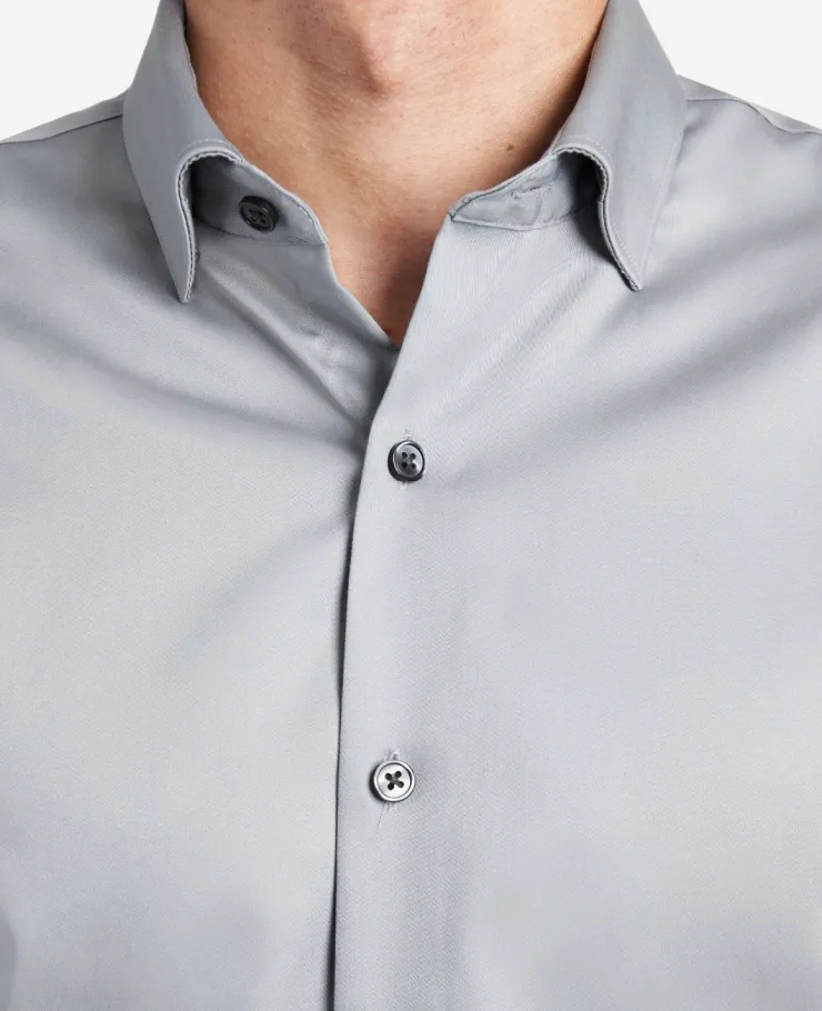 Regular-Fit Button-Down Stretch Dress Shirt with TEK FIT>Kenneth Cole Online