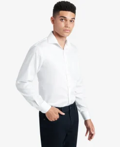 Regular-Fit Button-Down Stretch Dress Shirt with TEK FIT><noscript><img width=