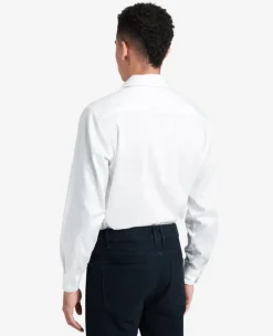 Regular-Fit Button-Down Stretch Dress Shirt with TEK FIT><noscript><img width=