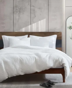 Reversible Solid Waffle Comforter Set>Kenneth Cole Outlet