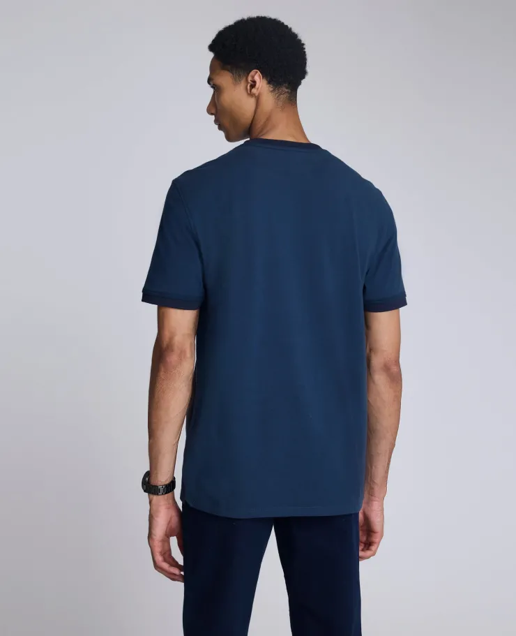 Ribbed Crewneck Tee>Kenneth Cole Clearance