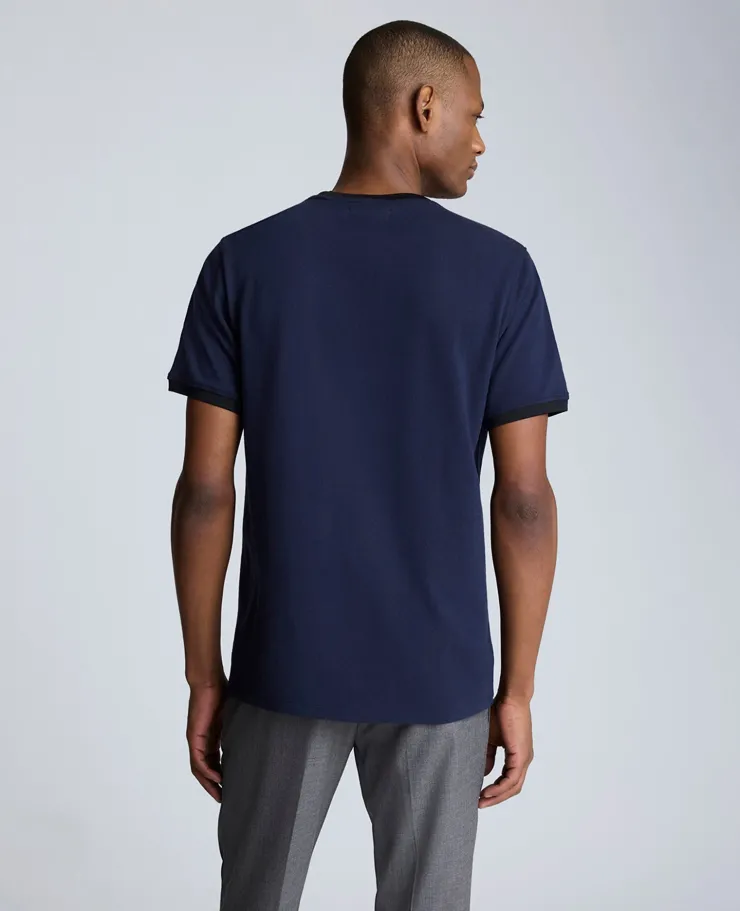 Ribbed Crewneck Tee>Kenneth Cole Online