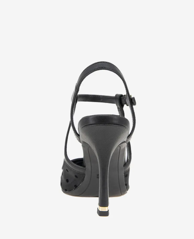 Romi Mesh Ankle Slingback Heel>Kenneth Cole Online