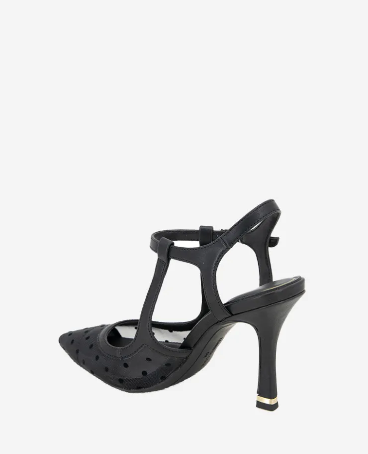 Romi Mesh Ankle Slingback Heel>Kenneth Cole Online