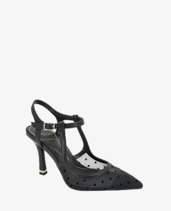 Romi Mesh Ankle Slingback Heel><noscript><img width=