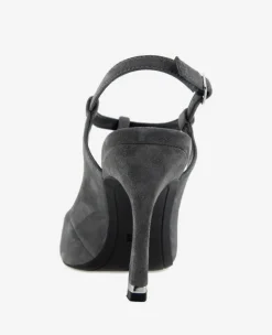 Romi T-Strap Suede Slingback Heel><noscript><img width=
