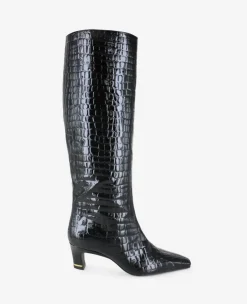 Rubia Croco Patent Tall Heel Boot>Kenneth Cole Best