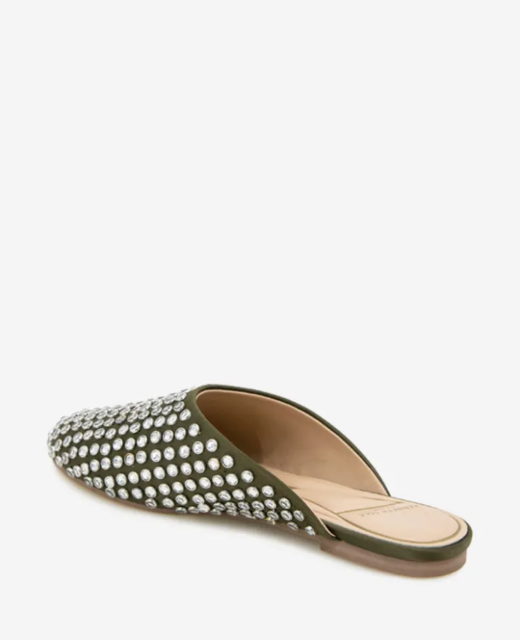 Saddie Studded Rhinestone Mule>Kenneth Cole