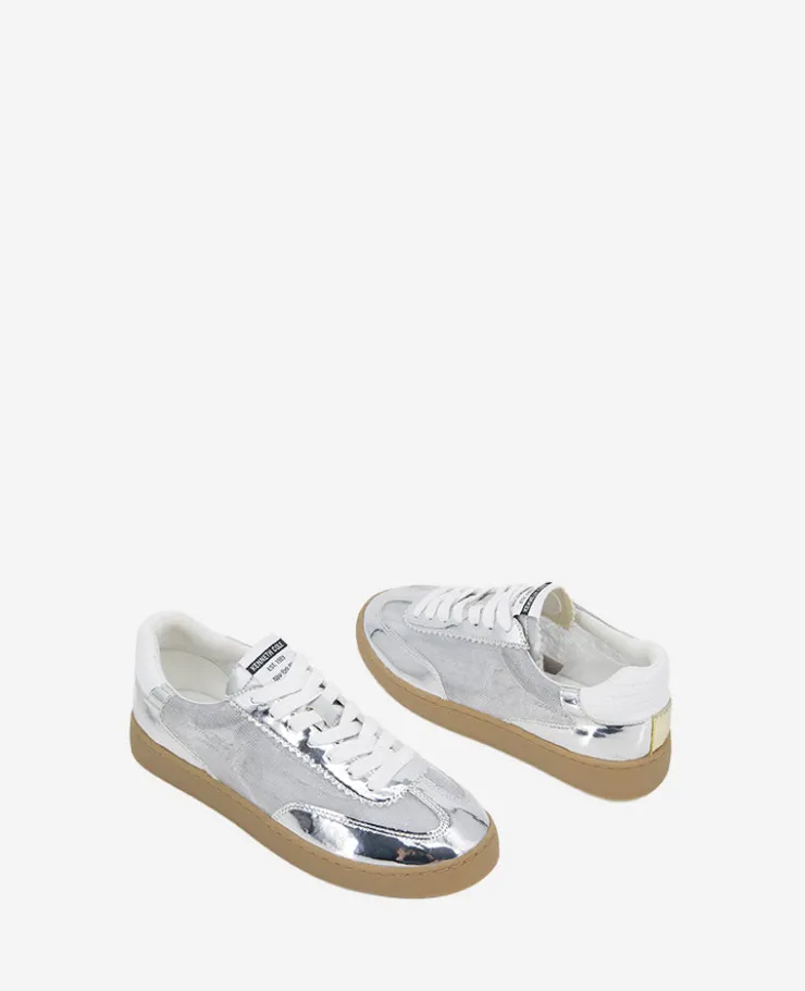 Sam Metallic Leather Mesh Sneaker>Kenneth Cole Hot