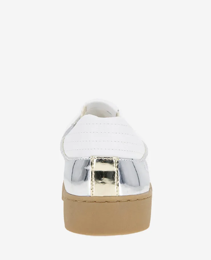 Sam Metallic Leather Mesh Sneaker>Kenneth Cole Hot