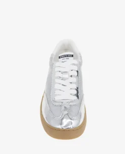 Sam Metallic Leather Mesh Sneaker><noscript><img width=