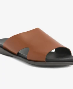 Sand-Y Beach Leather Slide Sandal><noscript><img width=