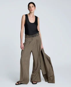 Satin Scoop Neck Tank><noscript><img width=