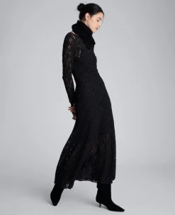Scoop Back Stretch Lace Maxi Dress><noscript><img width=