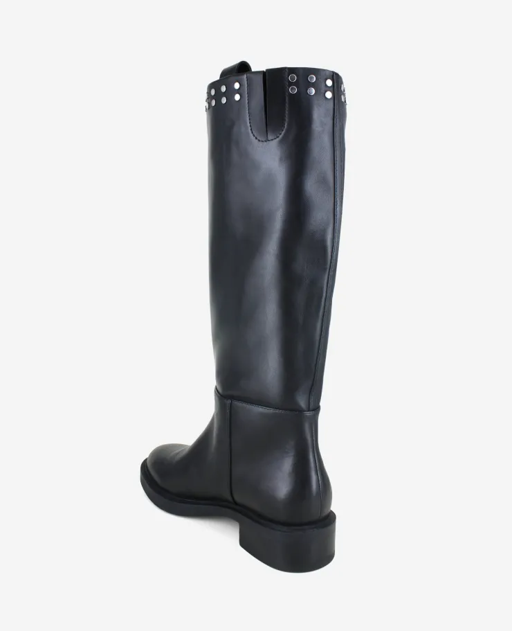 Scorpio Leather Stud Boot>Kenneth Cole New
