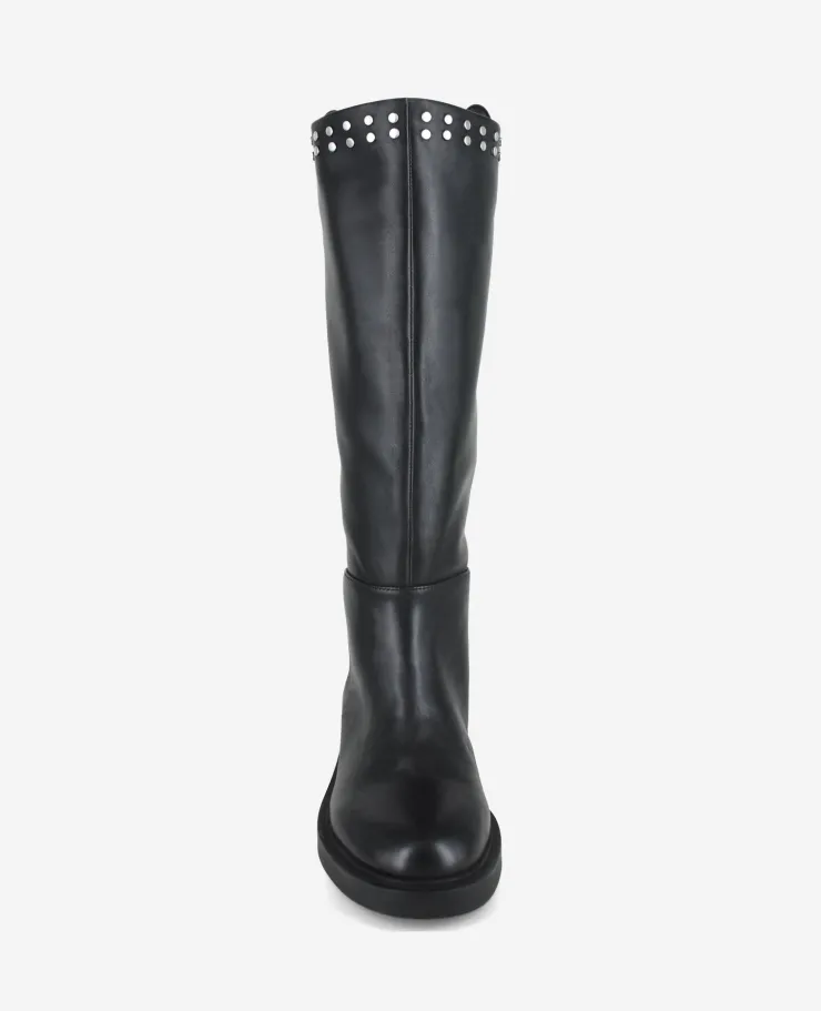 Scorpio Leather Stud Boot>Kenneth Cole New