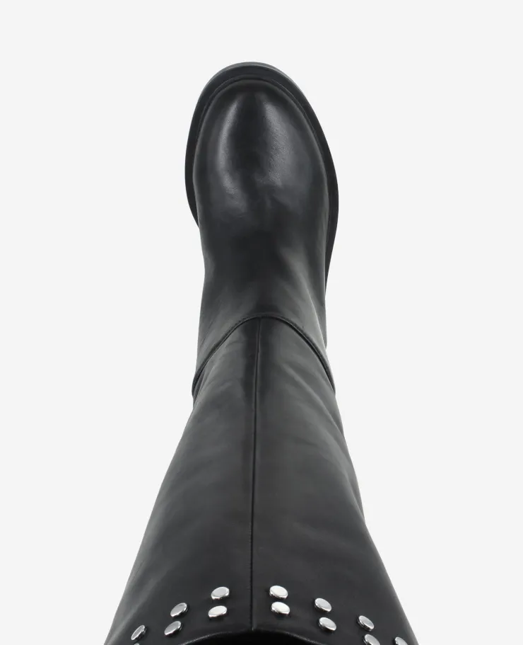 Scorpio Leather Stud Boot>Kenneth Cole New