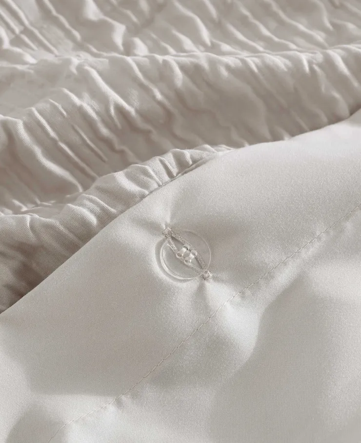 Serenity Wavy Lines Duvet Cover Set>Kenneth Cole