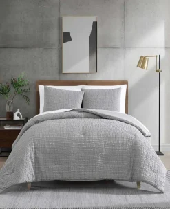 Serenity Wavy Lines Comforter Set>Kenneth Cole Best