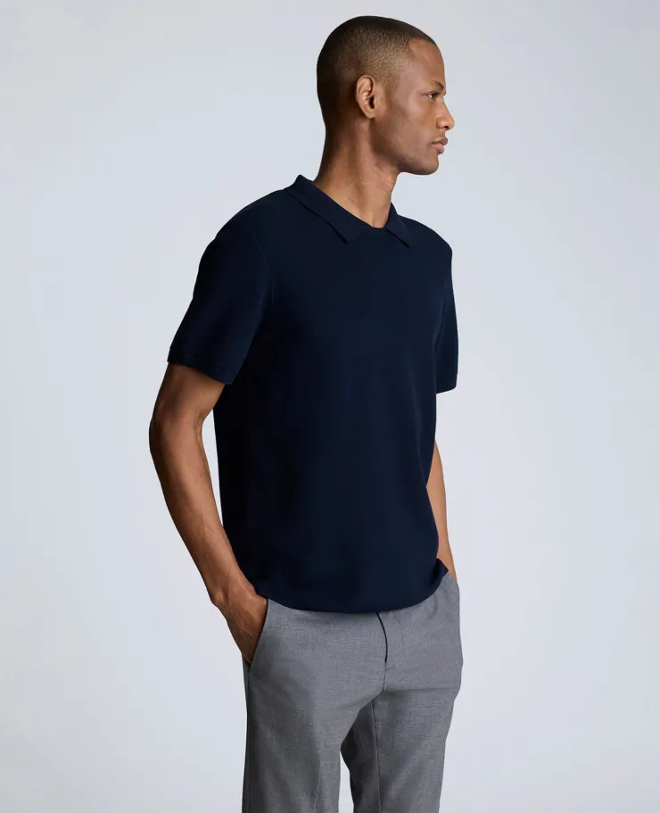 Short Sleeve Polo Sweater>Kenneth Cole New