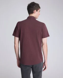 Short Sleeve Sportshirt with Chest Pocket><noscript><img width=
