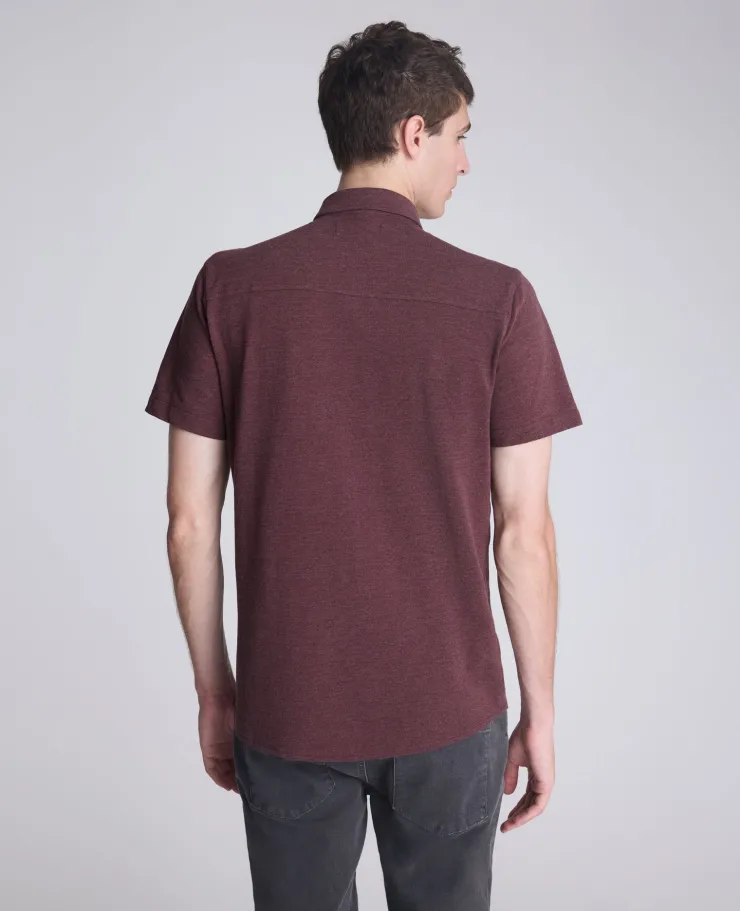 Short Sleeve Sportshirt with Chest Pocket>Kenneth Cole