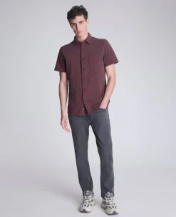 Short Sleeve Sportshirt with Chest Pocket><noscript><img width=