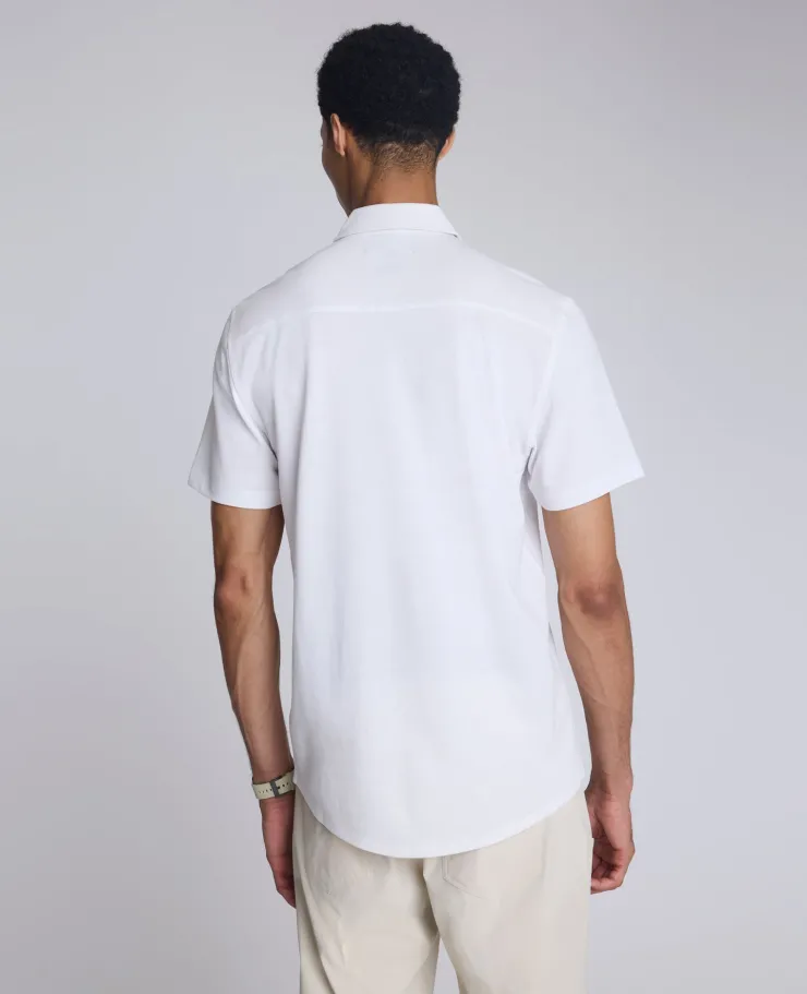 Short Sleeve Sportshirt with Chest Pocket>Kenneth Cole Sale