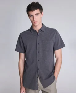 Short Sleeve Sportshirt with Chest Pocket>Kenneth Cole