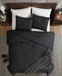 Silhouette Floral Comforter + Sham Set><noscript><img width=