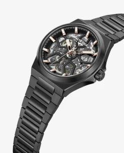 Skeleton Automatic Bracelet Watch><noscript><img width=