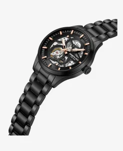 Skeleton Automatic Bracelet Watch><noscript><img width=