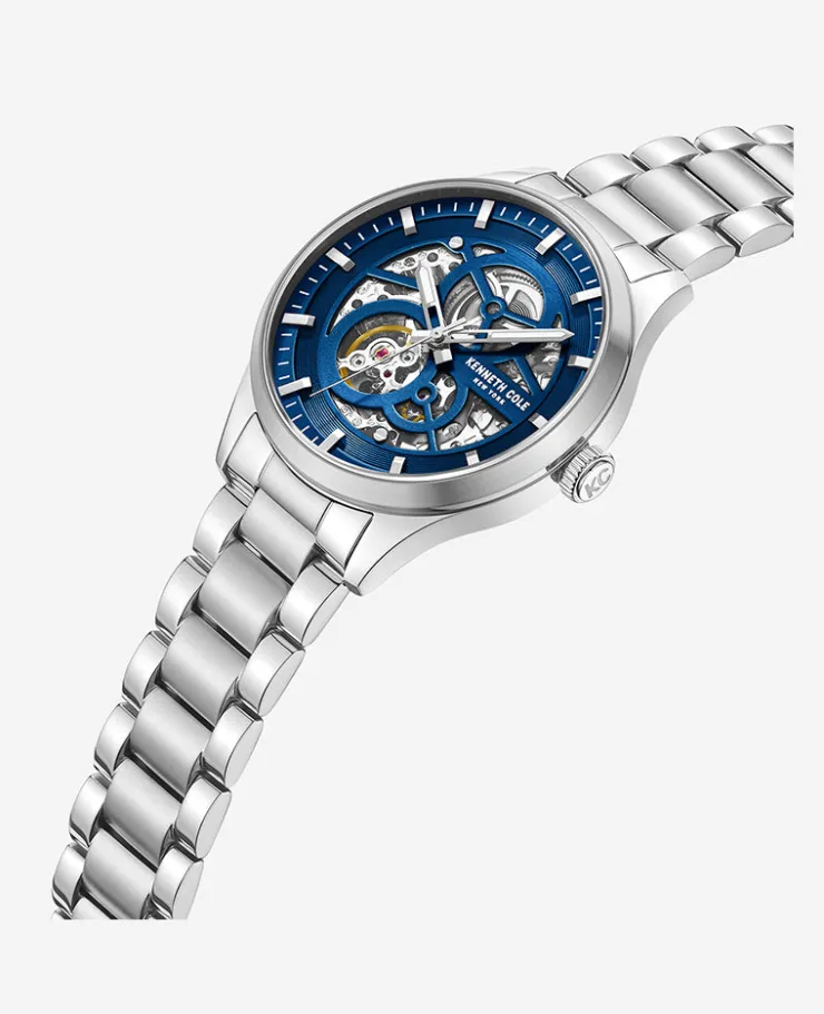 Skeleton Automatic Bracelet Watch>Kenneth Cole Discount