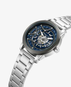 Skeleton Automatic Bracelet Watch><noscript><img width=