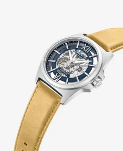 Skeleton Automatic Strap Watch><noscript><img width=