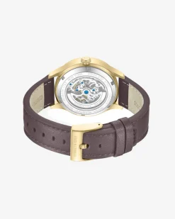 Skeleton Automatic Strap Watch><noscript><img width=