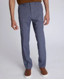 Slim Fit Prince of Wales Plaid Dress Pant>Kenneth Cole Outlet